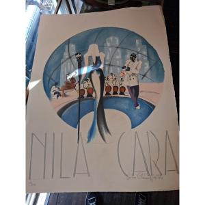 100 Lithograph Sacha Chimkewitch 44/275 Nila Cara Hundred Piece Minimum