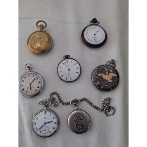 Set Of 7 Omega 24 H Watches ...