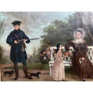 Ferret Hunting In The Castle Park 