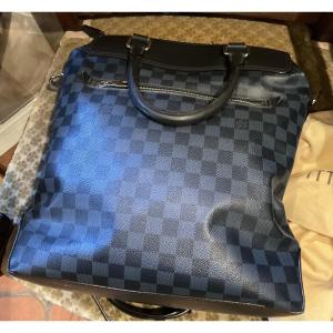 Louis Vuitton Tote Bag Green Damier Cobalt 
