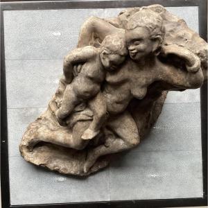 Plaster Cast From Marthe Widopff's Studio, 1934, Africanist Maternity