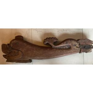 Piece Of Wood, Boat Or Dolphin Architecture