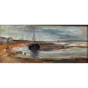 Le Gulvinec Oil On Wood