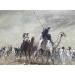 Fantasia, Oil On Panel, By Perez