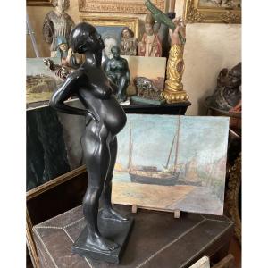 Bronze By Patrick Drouin, 84cm Tall