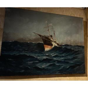 Marine By Paul Savigny, Large Format 90/70cm