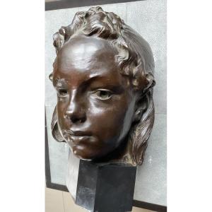 Bronze Girl's Head