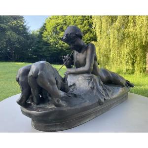 Bronze Gran Modèle De Fremiet Fonte Barbedienne
