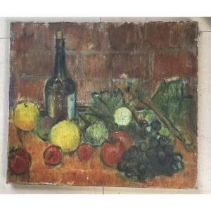 Still Life, Oil On Canvas, United Kingdom
