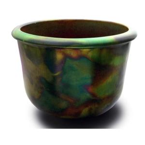 Planter By Vilmos Zsolnay
