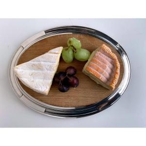 Georg Jensen Silver Cheese Board, Pyramid Pattern Hn. #600, Copenhagen 1933-44