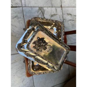 XIX Century, French Silver Entree Dish & Cover By Jean François Veyrat
