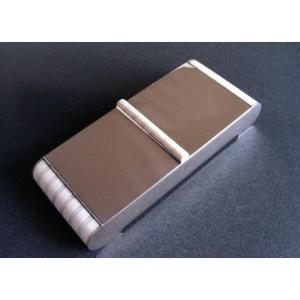 Evald Nielsen Art Deco Double Box In 830 Silver, Copenhagen Circa 1930