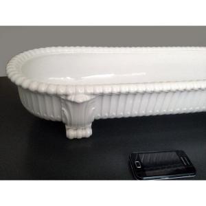 Kpm Berlin Porcelain Jardiniere Art Nouveau, Adolph Amberg, Wedding Procession