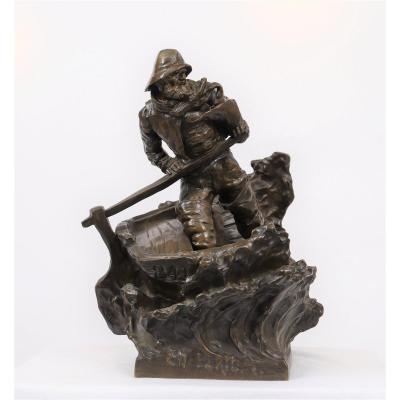 In Peril - Maurice Maignan (1872-1946)