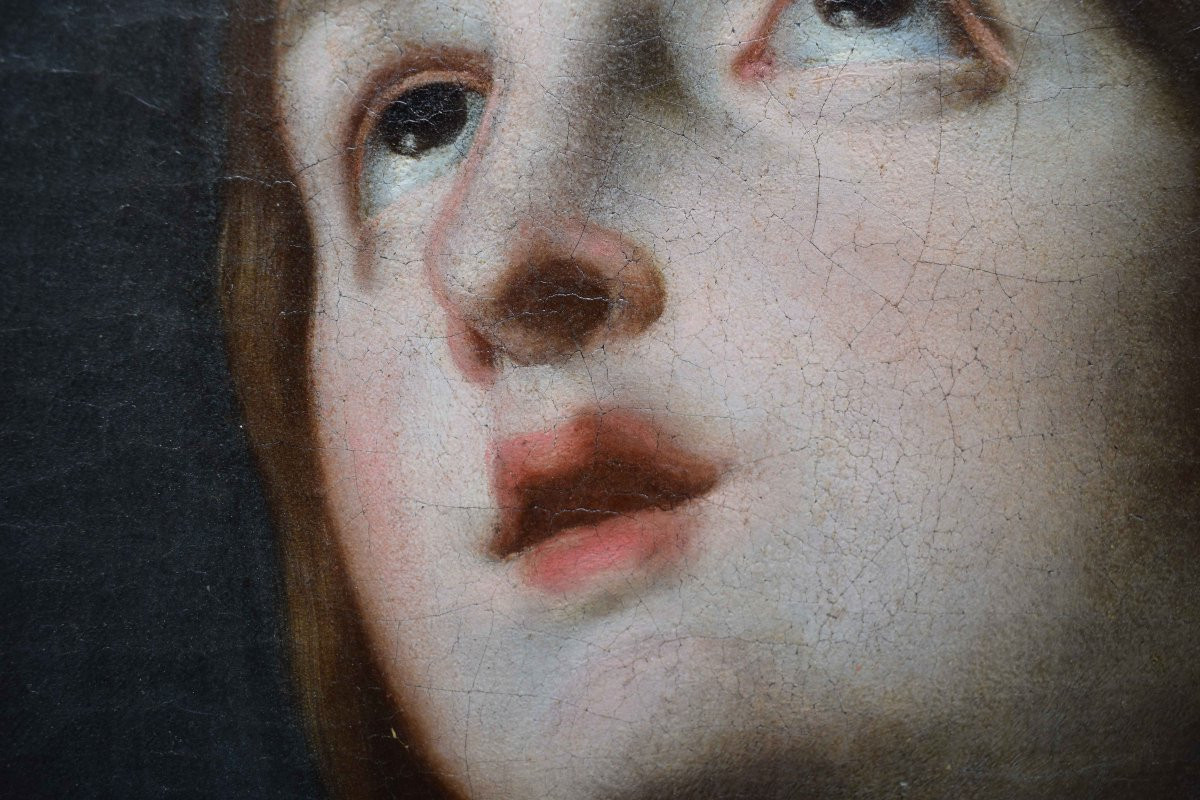 Madonna orante di Carlo Cignani dipinto della fine del XVII secolo-photo-2