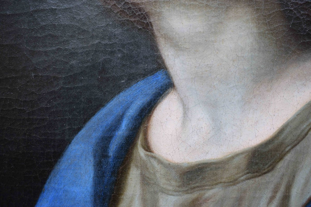 Madonna orante di Carlo Cignani dipinto della fine del XVII secolo-photo-5