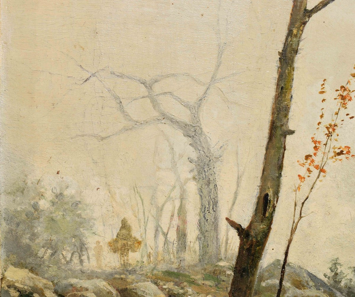 Dipinto di Federico Ashton (1836–1904) – Veduta alpina-photo-2