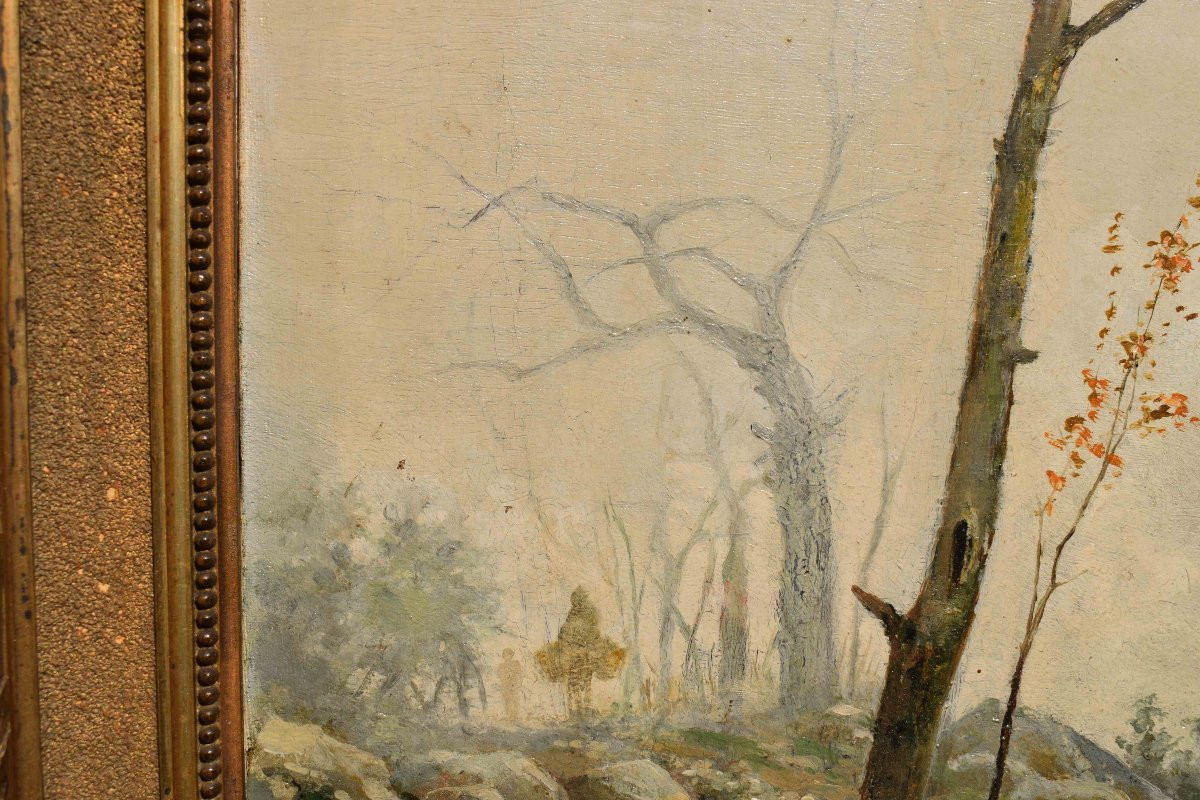Dipinto di Federico Ashton (1836–1904) – Veduta alpina-photo-8