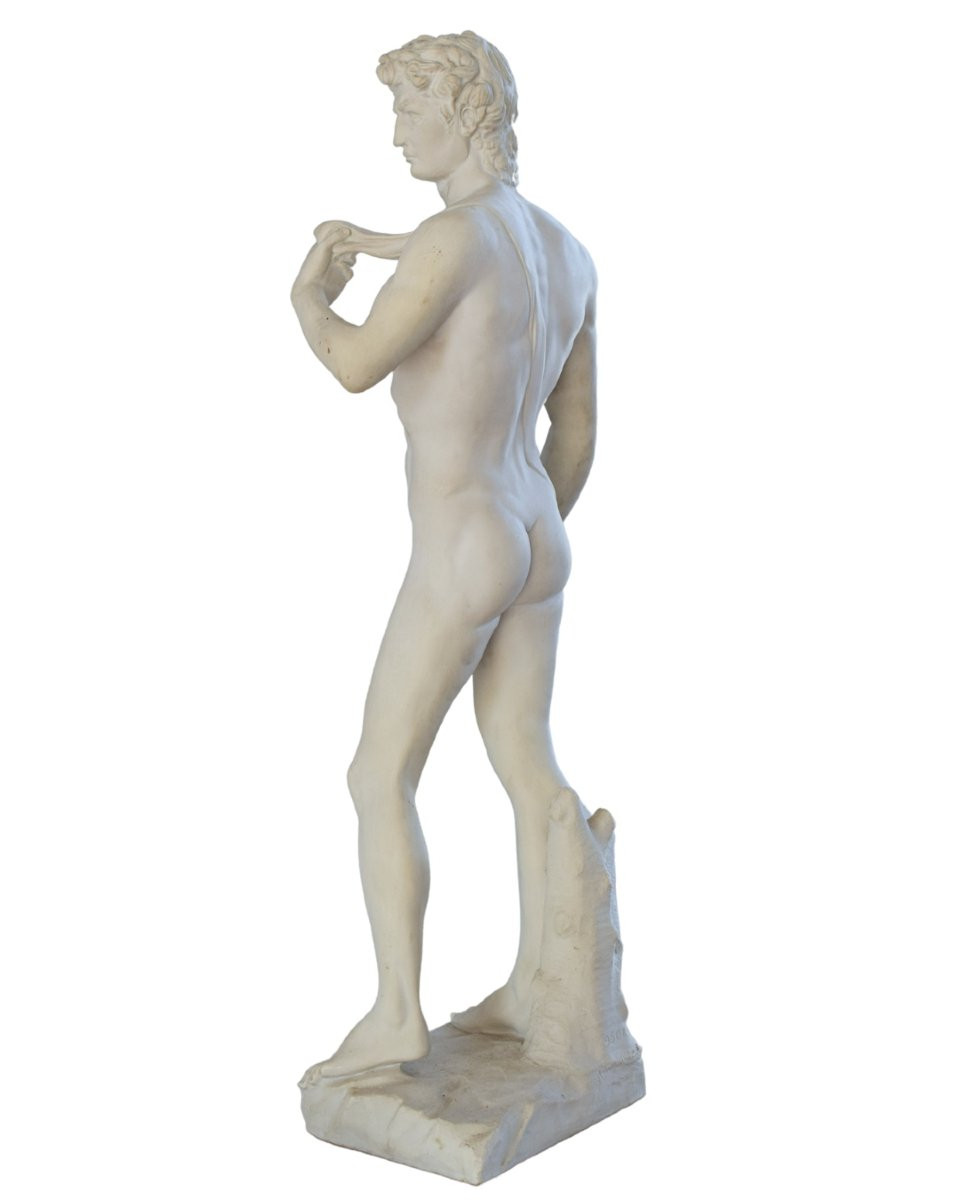 Riproduzione in polvere di marmo del David di Michelangelo - Dal Torrione-photo-4