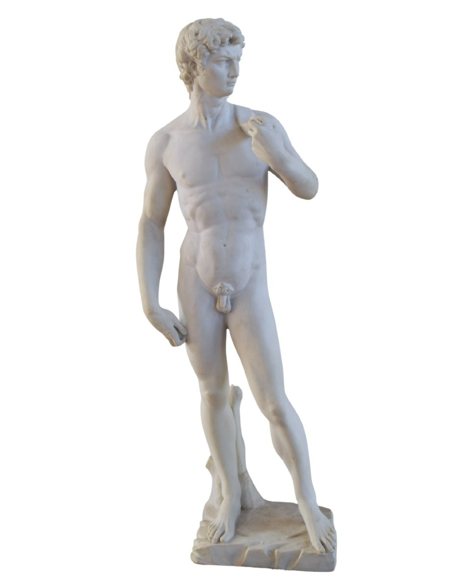 Riproduzione in polvere di marmo del David di Michelangelo - Dal Torrione