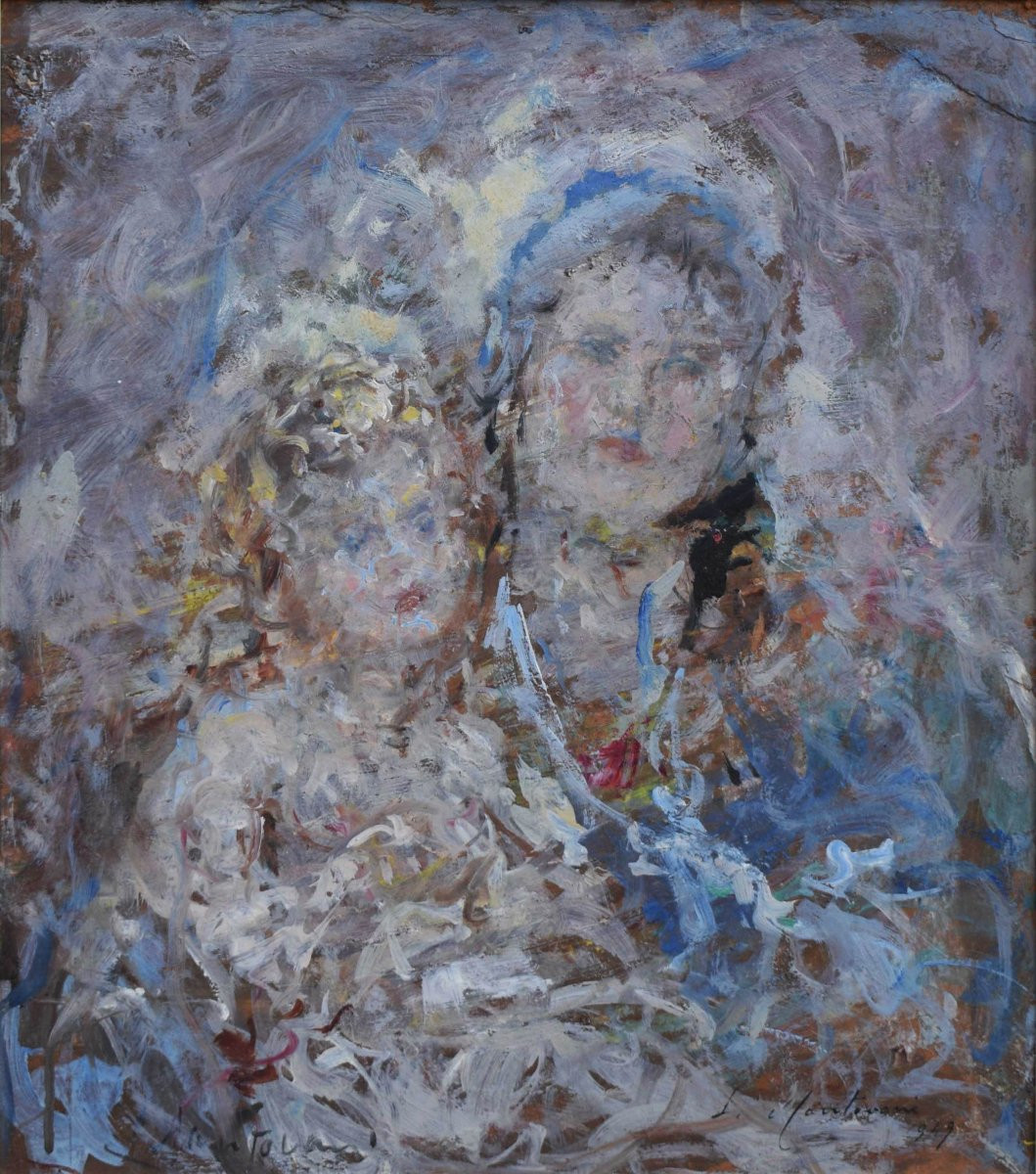 Madonna con il Bambino di Luigi Mantovani (1880-1957) -photo-2
