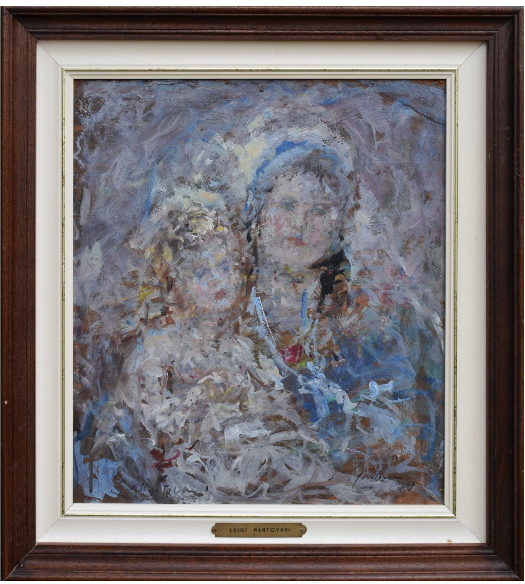 Madonna con il Bambino di Luigi Mantovani (1880-1957) 