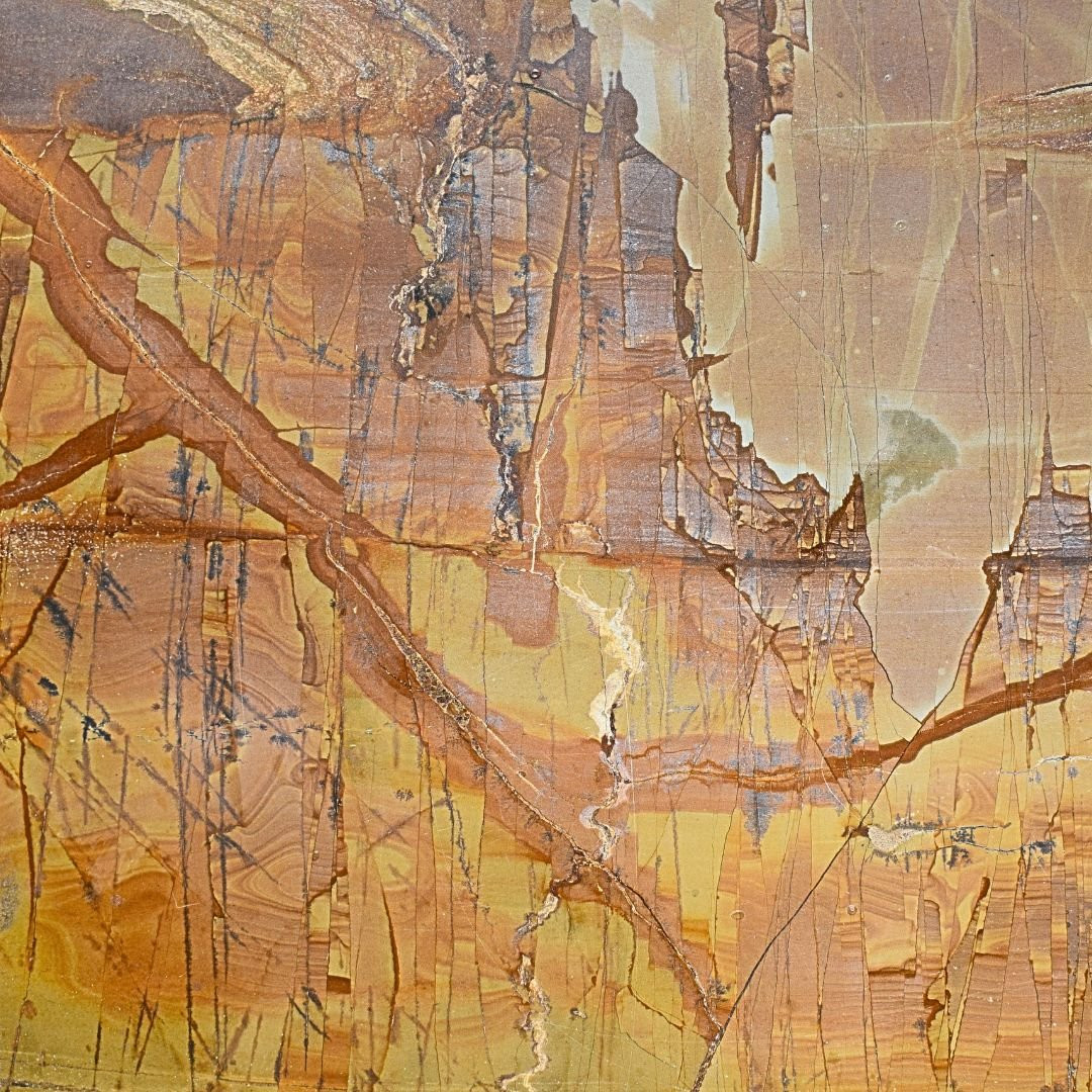 Coppia di Pietre Paesine incorniciate – Toscana, XVIII secolo-photo-4