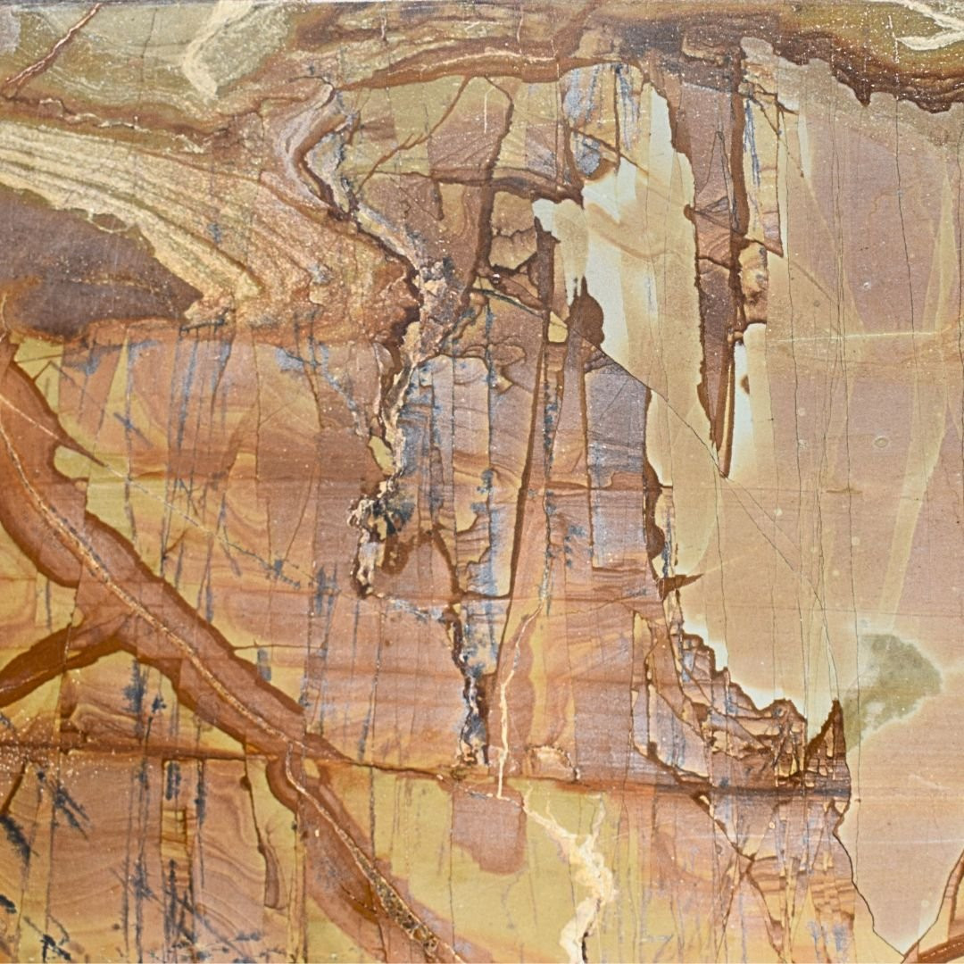 Coppia di Pietre Paesine incorniciate – Toscana, XVIII secolo-photo-1