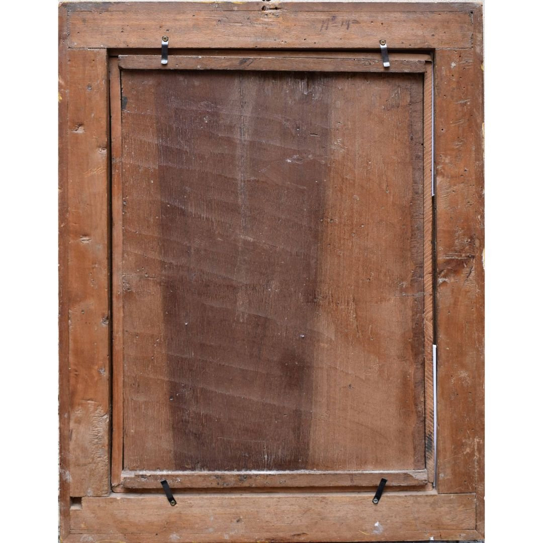 Tavola Veneto Fino XVI secolo Flagellazione di Cristo alla colonna-photo-8