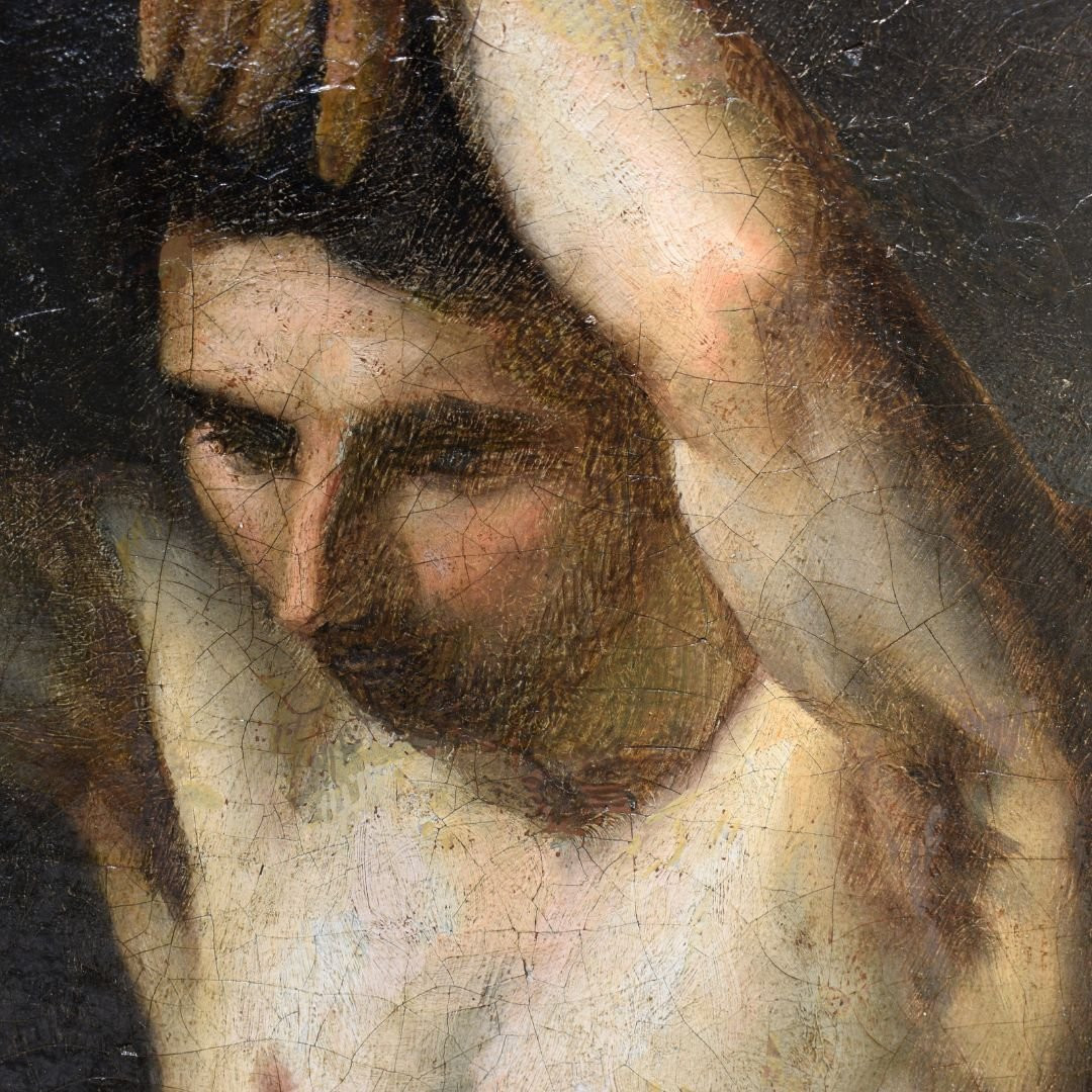 Nudo maschile - Scuola emiliana del XVIII secolo-photo-2