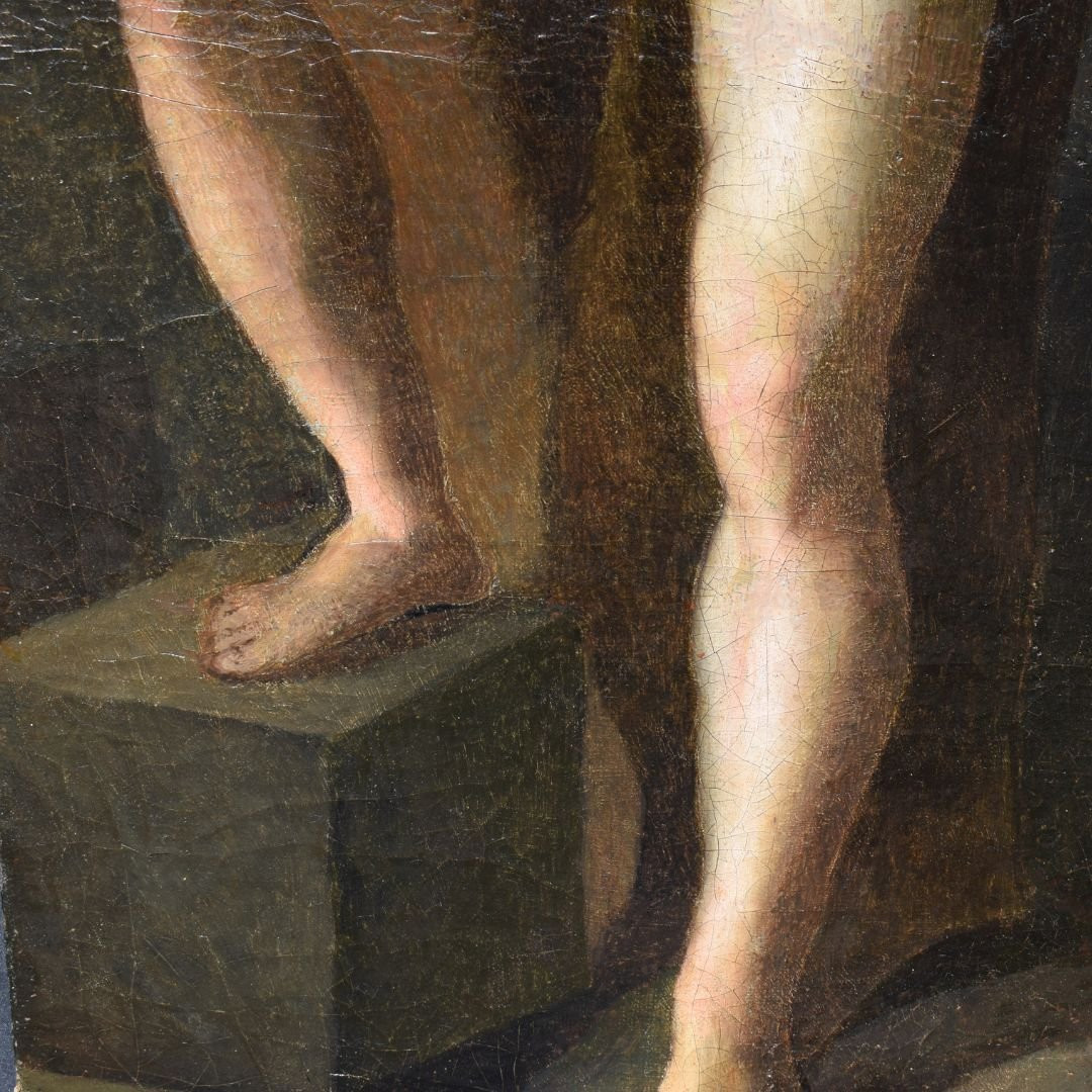 Nudo maschile - Scuola emiliana del XVIII secolo-photo-2