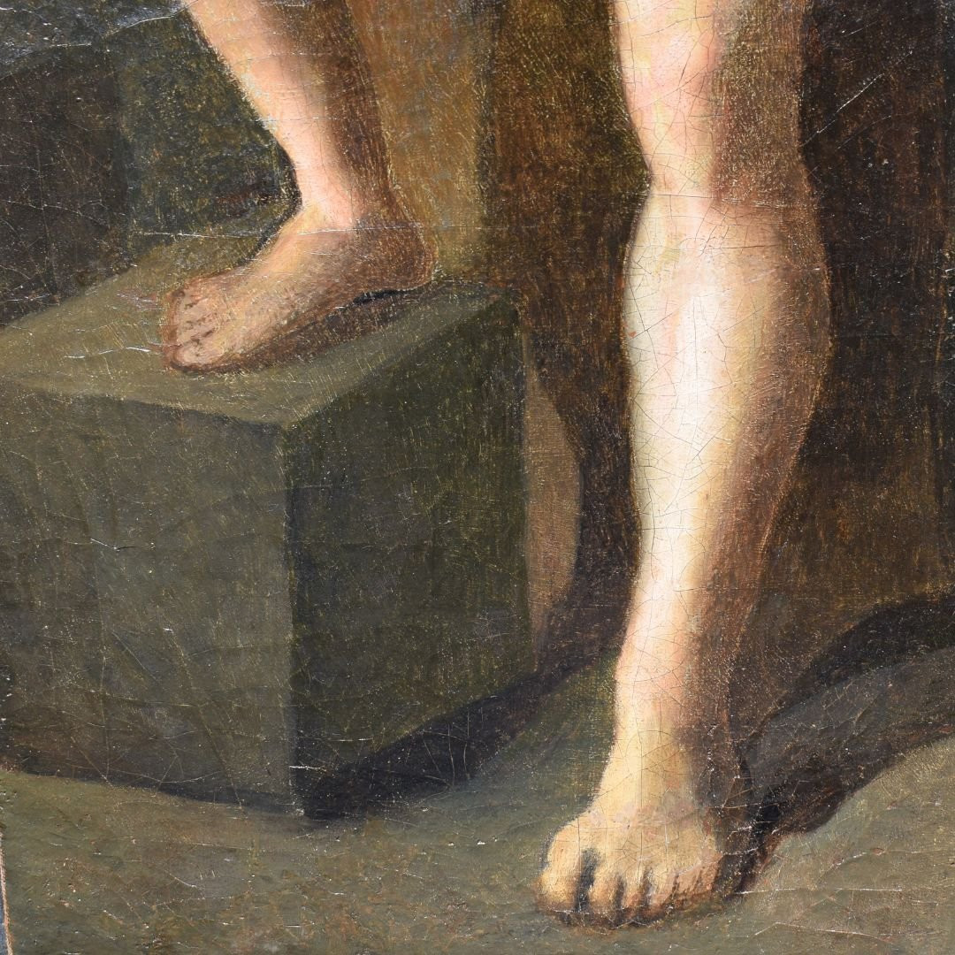 Nudo maschile - Scuola emiliana del XVIII secolo-photo-4