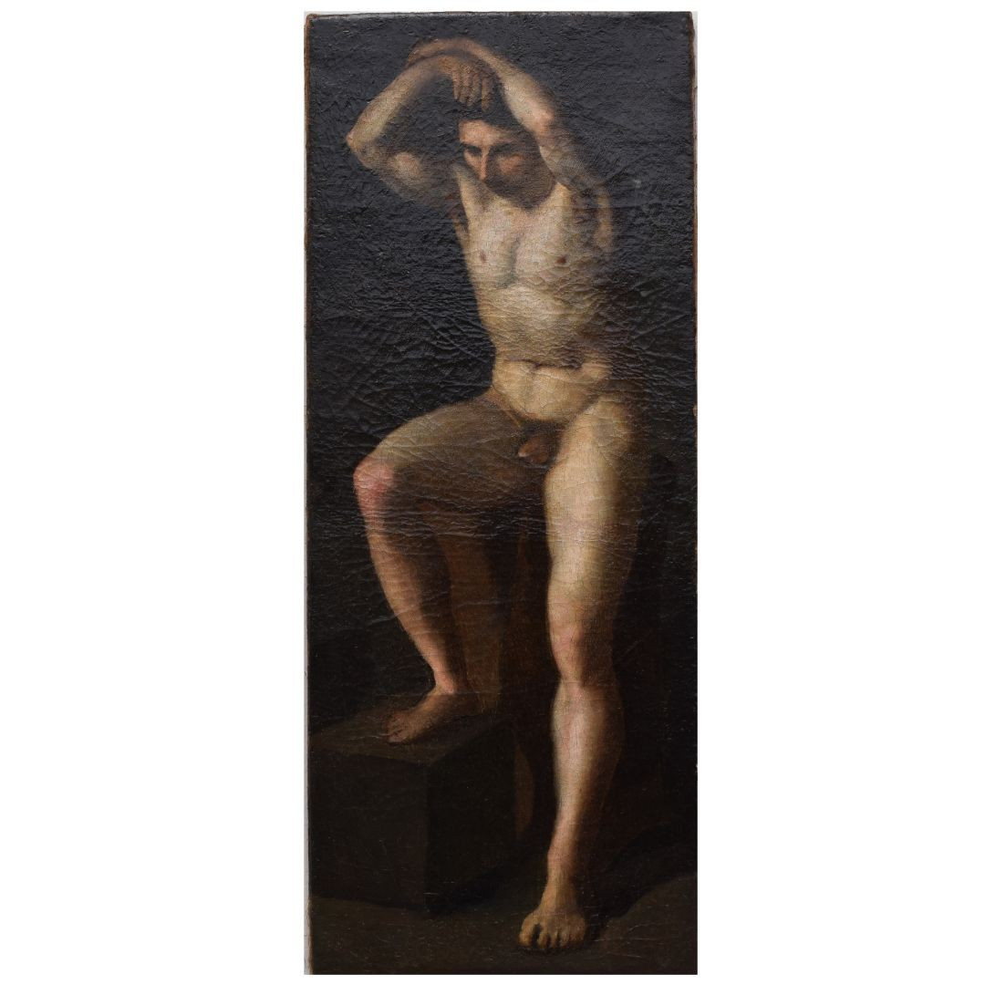 Nudo maschile - Scuola emiliana del XVIII secolo