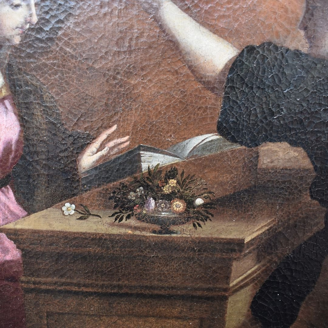 Annunciazione – Bottega di Pietro Candido (Peter de Witte) Fine XVI – inizi XVII secolo-photo-1