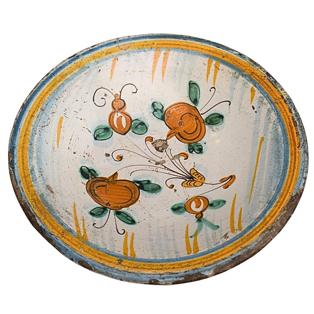 Piatto in maiolica di Montelupo – Inizio XVII secolo-photo-2