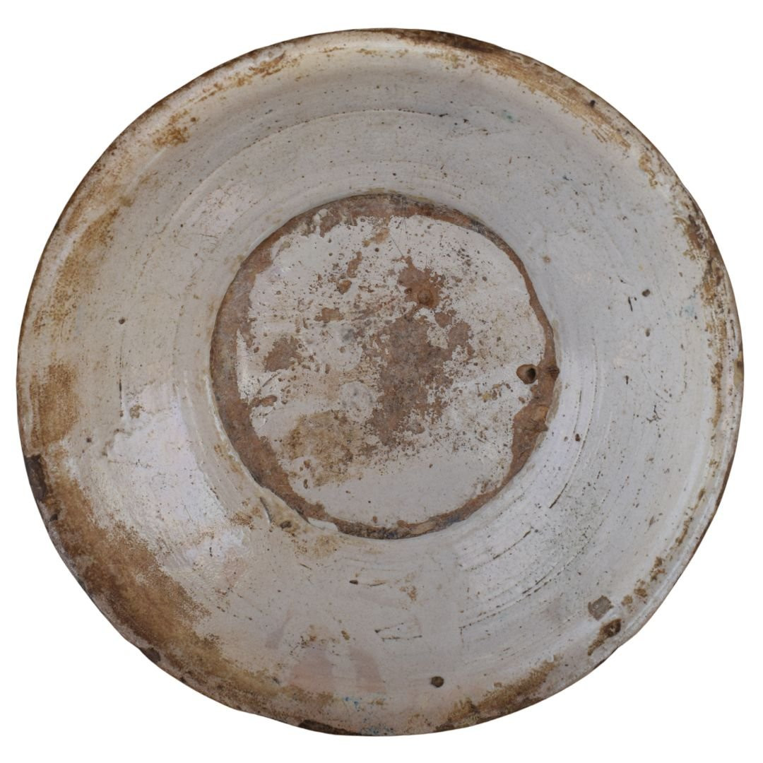 Piatto in maiolica di Montelupo – Inizio XVII secolo-photo-4