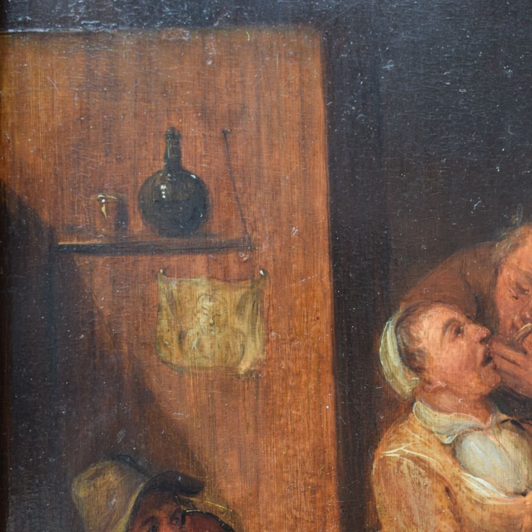 Tavola fiamminga, Il cavadenti, Inizio XVIII secolo-photo-2