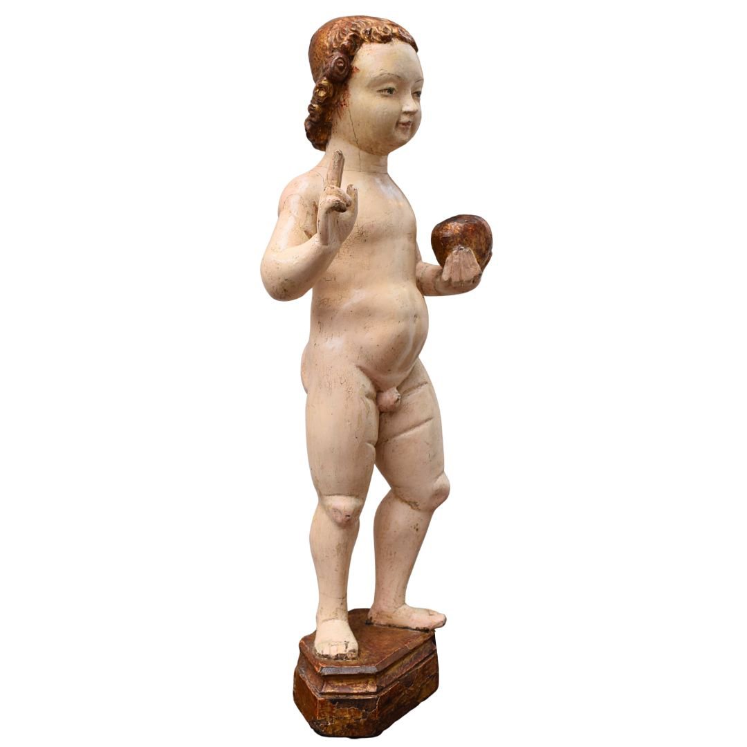 XVI secolo, Bambin Gesù di Malines, scultura-photo-2