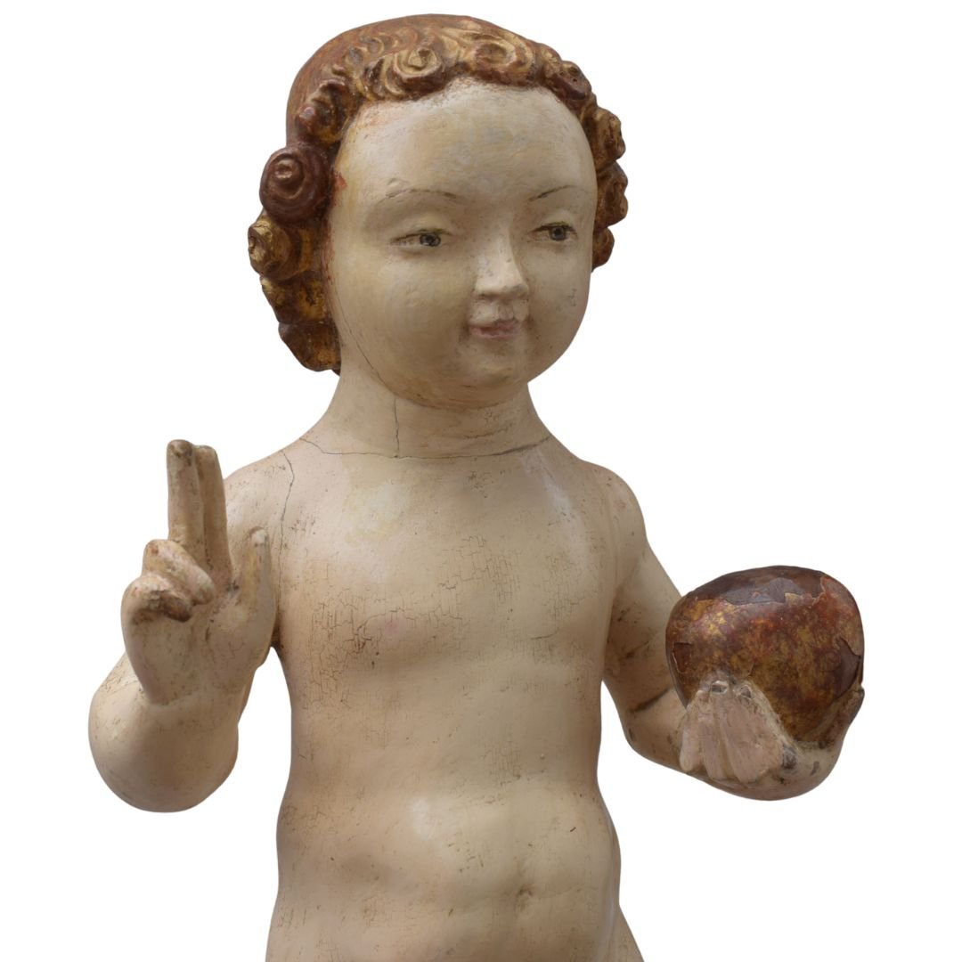 XVI secolo, Bambin Gesù di Malines, scultura-photo-2