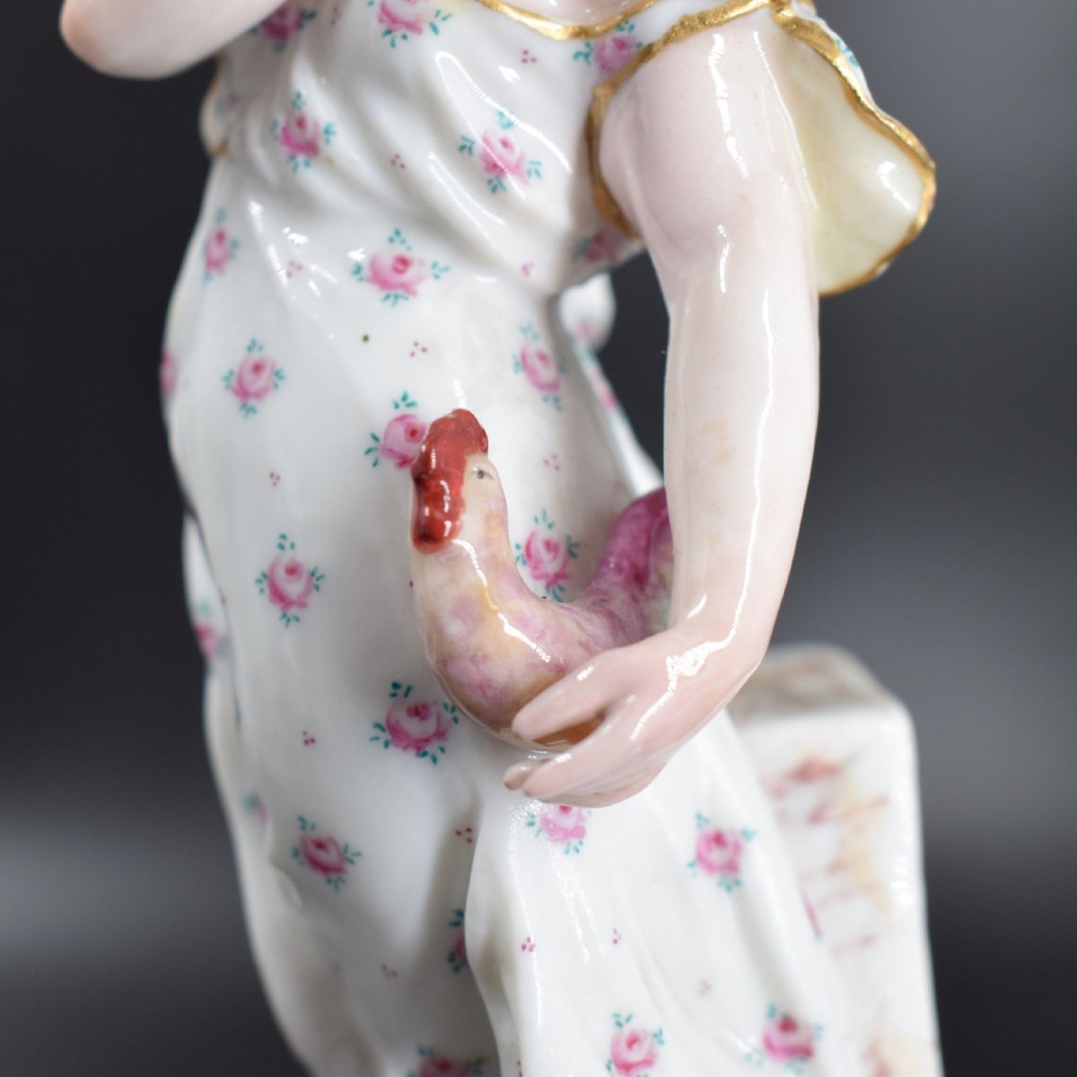 Meissen – Serie di quattro allegorie dei Vizi Capitali Porcellana Gola, Invidia, Orgoglio...-photo-4