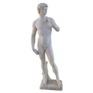 Riproduzione in polvere di marmo del David di Michelangelo - Dal Torrione