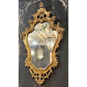 Italian Golden Wood Mirror