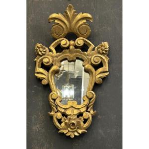 Italian Gilded Wood Mirror