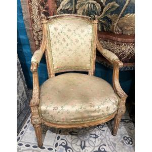 Louis XVI Cabriolet Armchair 