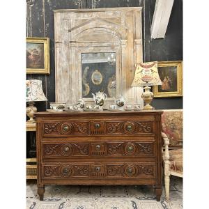 Louis XVI Oak Chest Of Drawers
