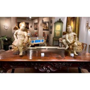 Pair Of Venetian Putti