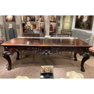 Important Wall-mounted Console Table, Bologna, Italy, 17th Century