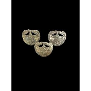 3 Roman Period Metal Coins 
