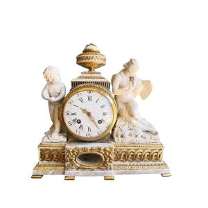 Leda And The Swan Clock, Louis XVI Period